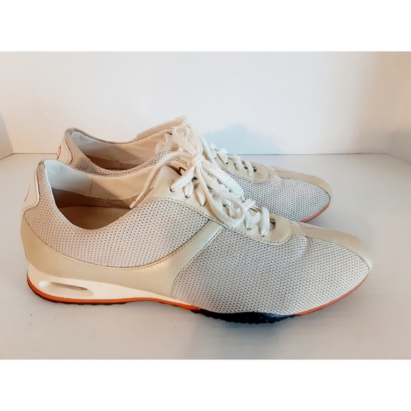 Cole Haan Air Bria Oxford Sneaker - Cream/Gold - Picture 15 of 16